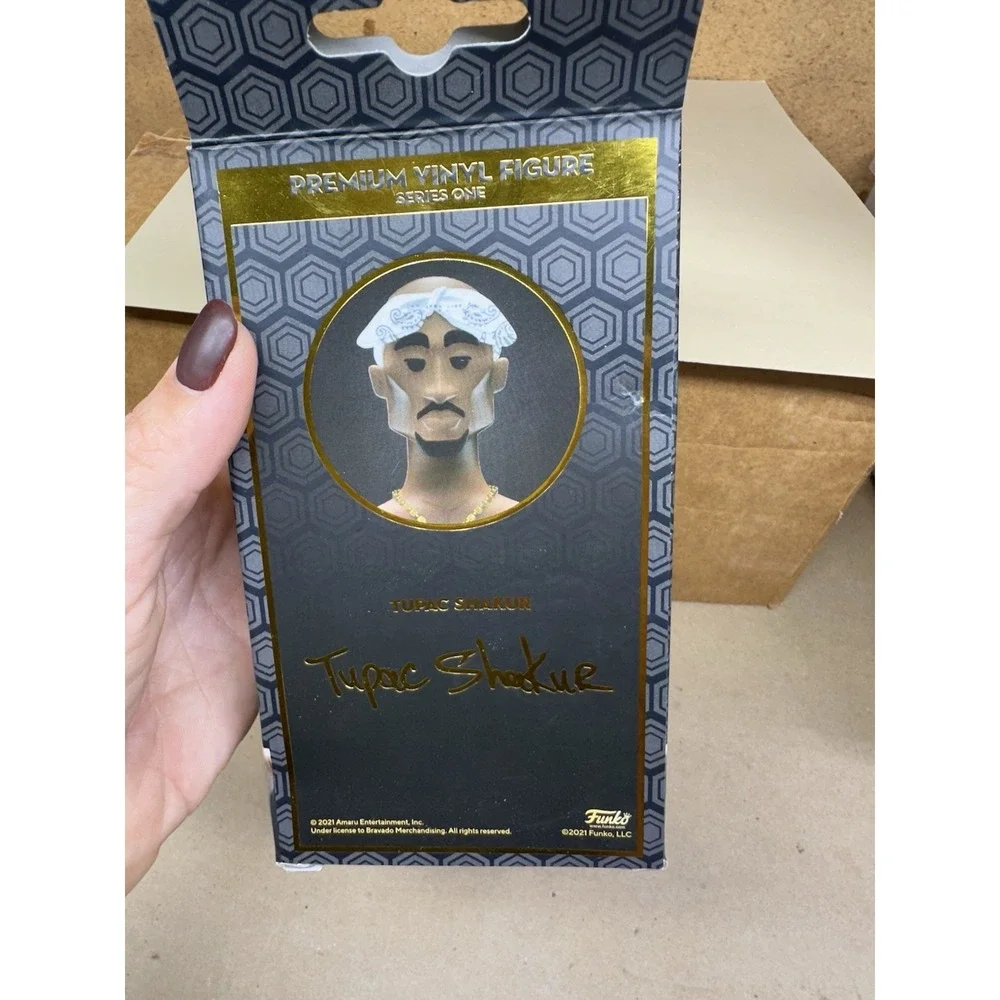 Funko Gold Tupac Shakur Premium Vinyl Figure 5 inch figurine